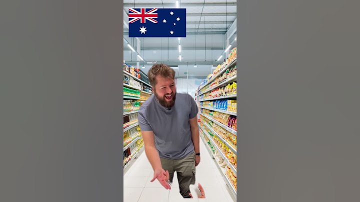 Supermarket Checkout Germany vs Australia
