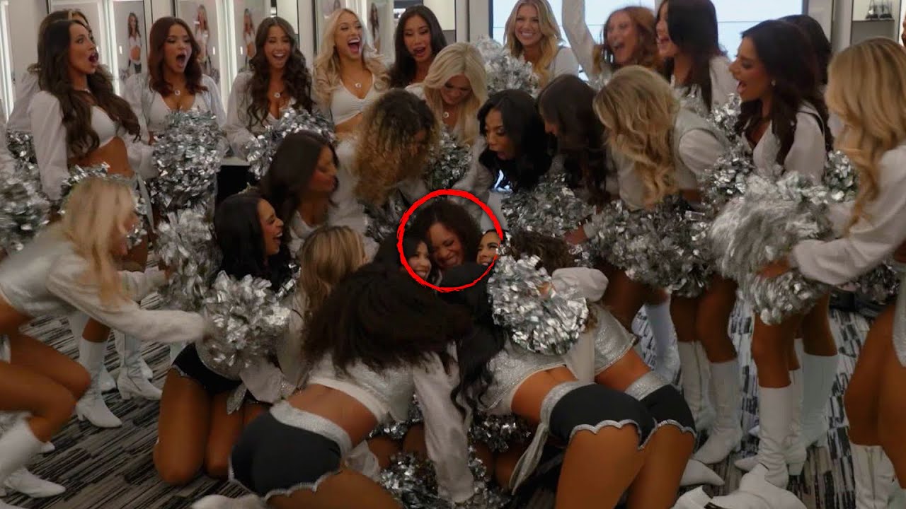 Cheerleaders For Las Vegas Raiders Get Together For Big Surprise