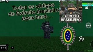 NÃO PERCA - TODOS OS CÓDIGOS DO EXÉRCITO BRASILEIRO DO APEX!! 