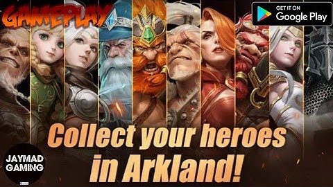 CONQUEST OF ARKLAND: Becomed Famed (ENG) 2020 Online-RTS Early Access Android-Gameplay