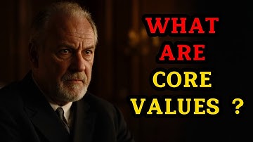 Personal Growth - Identify Your Core Values