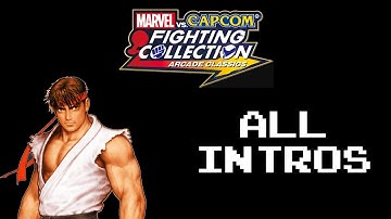 Marvel VS. Capcom Fighting Collection~All Arcade Intros