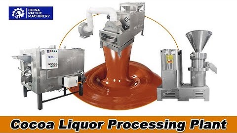 Cocoa Liquor Processing Plant|Cocoa Paste Grinding Machine|Cacao Liquor/Mass Production Line