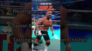 Ranking Top WWE Spear Finishers | #ranking