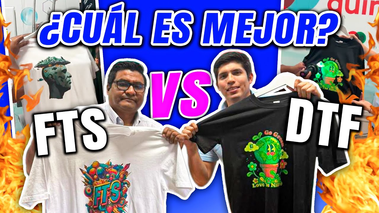 FTS vs DTF 🔥 ¿Cuál es la mejor técnica de estampado para tus polos? 😱 | Prueba real y resultados