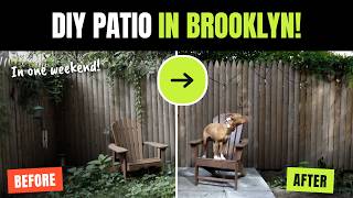 Weekend Patio DIY in NYC