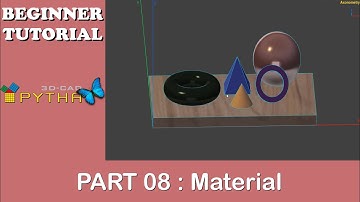 PYTHA 3D CAD | Model | Materials | Part 08