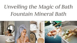 Unveiling the Magic of Bath Fountain Mineral Bath🇯🇲✈️