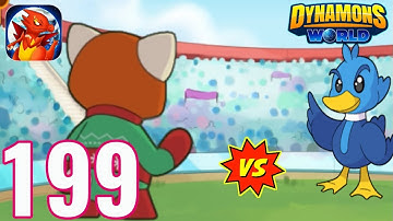 MENZA Vs. DUXEDO PvP Online Arena | Dynamons World - Gameplay Walkthrough – Part 199 (iOS, Android).