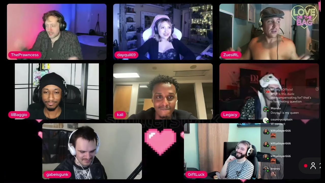 ZuesIRL vs ThePrawncess things get messy😳(Zues + his 2-6 kids he can’t see cuz women man!)