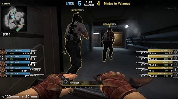 CS:GO POV Demo NiP f0rest (23/14) vs ENCE (de_overpass)