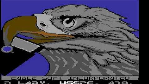 [c64] EAGLE SOFT INCORPORATED cracktro c64 (The Three Stooges)