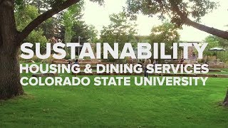 Sustainability at Colorado State University Housing & Dining Services