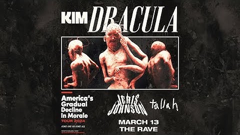 Kim Dracula - The Rave on March 13th