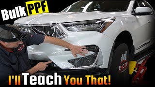 The Ultimate Guide to BULKing Paint Protection Film (Acura RDX Bumper)