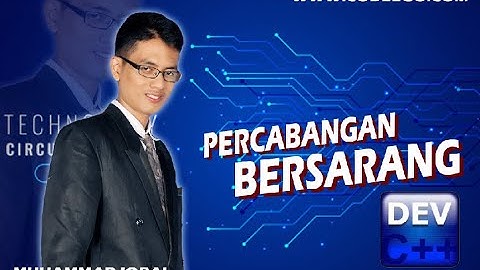 membuat percabangan bersarang nested if pada C++ untuk pemula