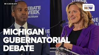 Jocelyn Benson, John James tackle issues facing Michigan in gubernatorial debate