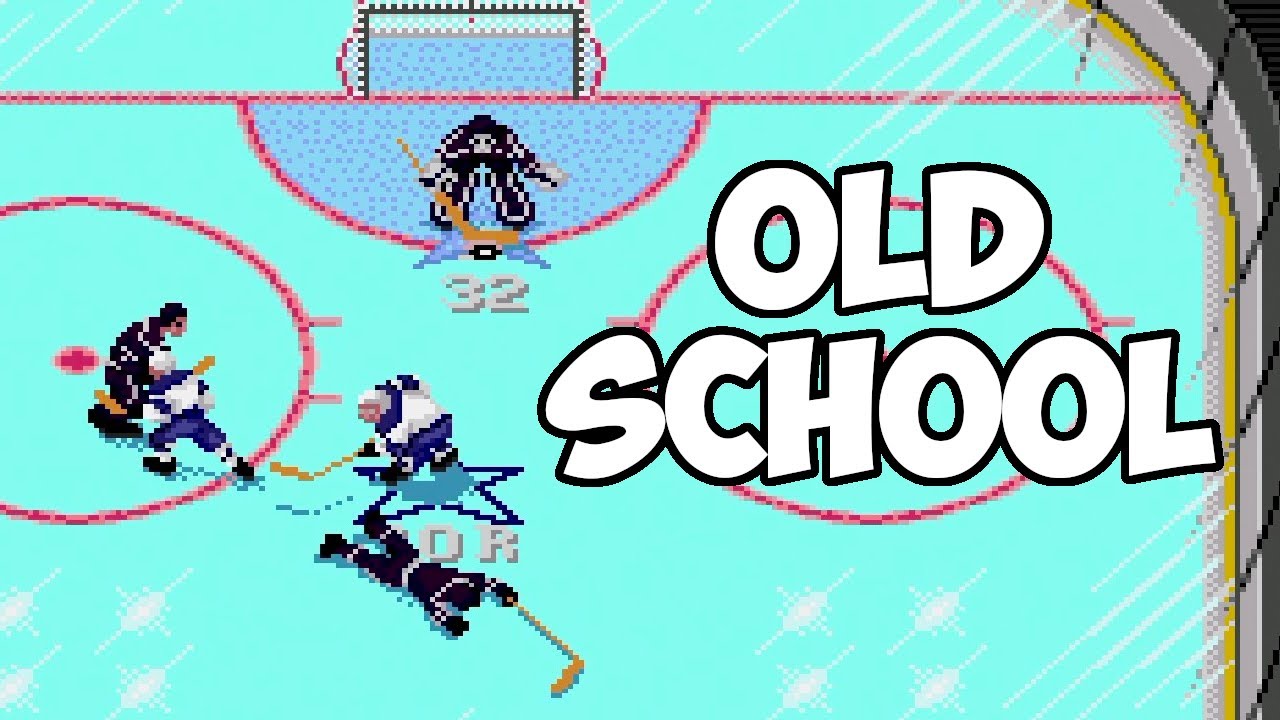NHLPA Hockey '93 (Genesis) · Old School - YouTube