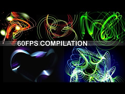60FPS 1080p Ribbon Wiggle VJ Compilation HD Background Mix Animation