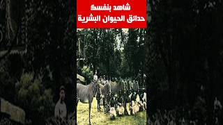 شاهد بنفسك حدائق الحيوان البشرية