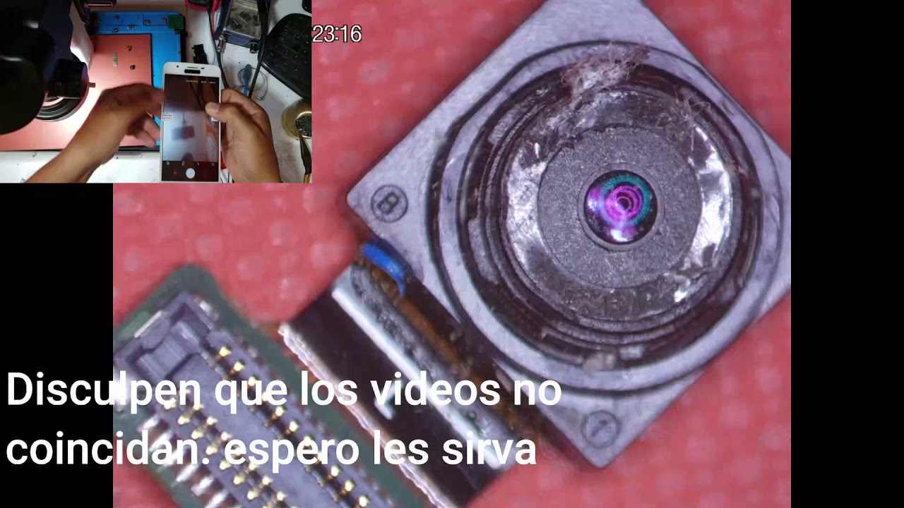 reparar cámara borrosa u opaca de celular - YouTube