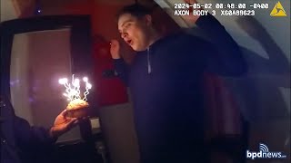 Officers Sing Happy Birthday After Man Called 911