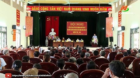 Ứng cử viên đại biểu HĐND tỉnh TXCT tại đơn vị bầu cử số 12 huyện Yên Khánh