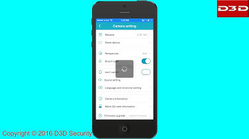 How to change the time settings of D3D Panoramic IP camera?