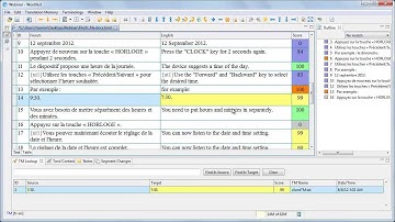 Wordfast Pro Step by Step Translation Session