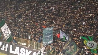 Super Keren!! Inilah Aksi Poznan Dance BRIGATA CURVA SUD | PSS Sleman vs Barito Putera