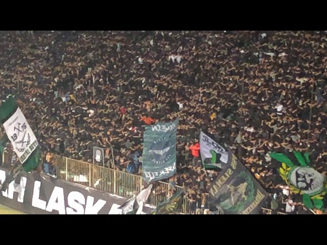 Super Keren!! Inilah Aksi Poznan Dance BRIGATA CURVA SUD | PSS Sleman vs Barito Putera class=