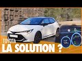 1000km en toyota corolla 184ch hybride  la solution 