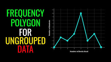 How to Construct a Frequency Polygon for Ungrouped Data