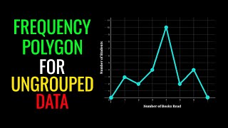 How to Construct a Frequency Polygon for Ungrouped Data