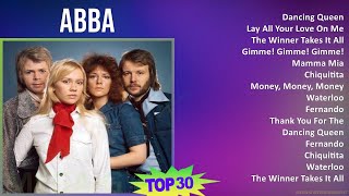 ABBA 2024 MIX Best Songs - Dancing Queen, Lay All Your Love On Me, The Winner Takes It All, Gimm...
