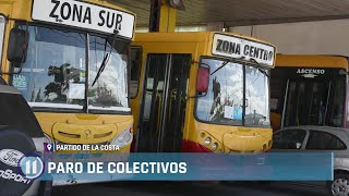 Paro de colectivos para este jueves