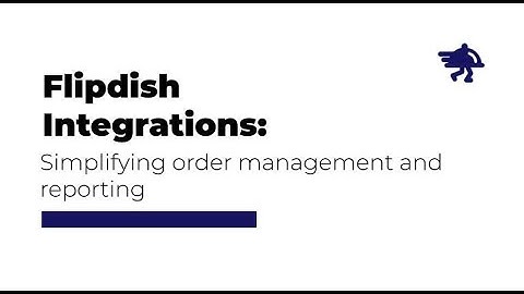 Flipdish Point of Sale Integrations