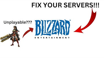 This is why Blizzard NEEDS to FIX their servers!!! -Overwatch 2