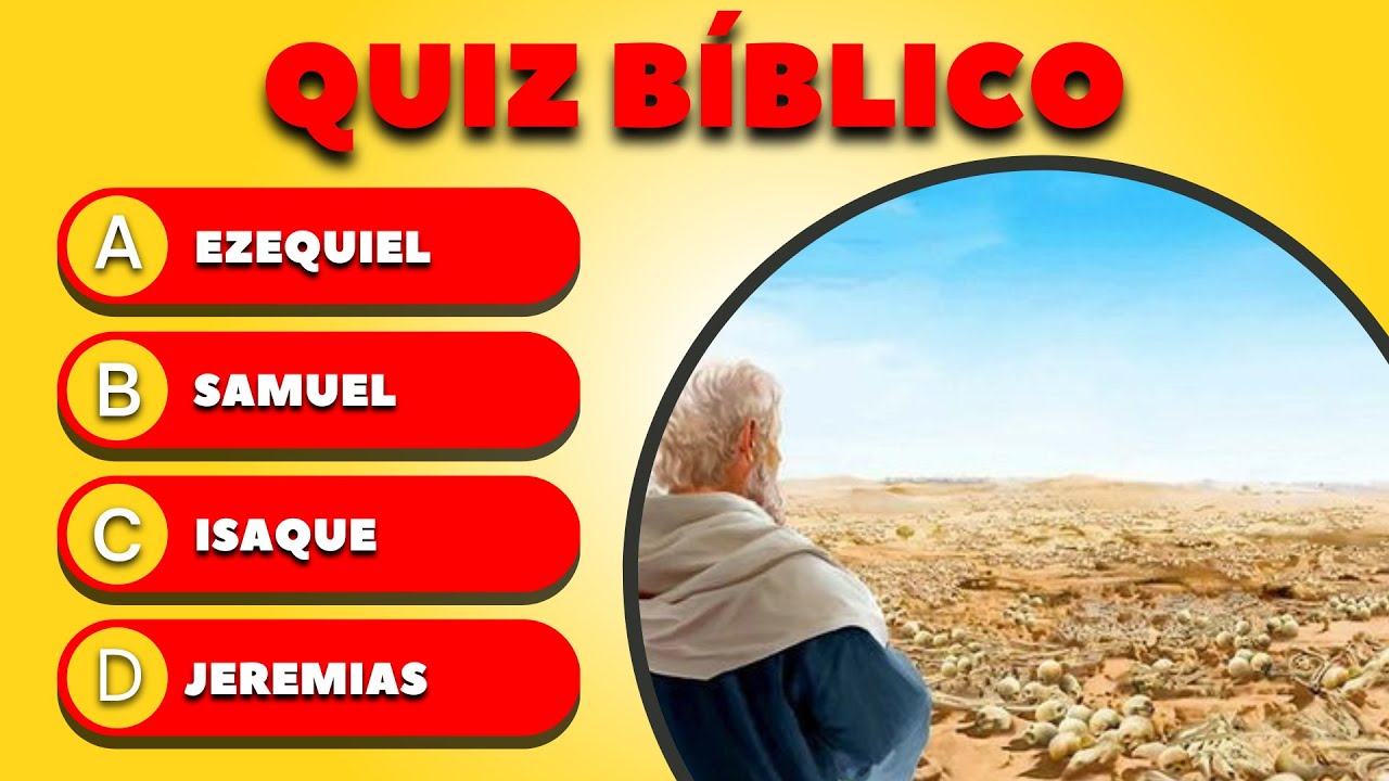 10 PERGUNTAS BÍBLICAS NÍVEL FÁCIL, MÉDIO E DIFÍCIL • QUIZ BÍBLICO #1 