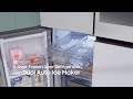 Bespoke 4door french door refrigerator  dual auto ice maker  samsung