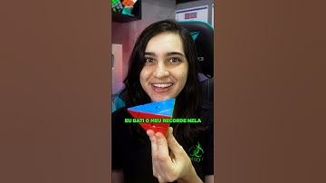 BATI O MEU RECORDE NO PYRAMINX! QUAL O SEU? 🤔