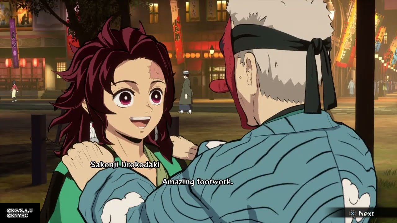 ||[Demon Slayer]: [PS4 GAMEPLAY]||: Masked man beats up youngsters!