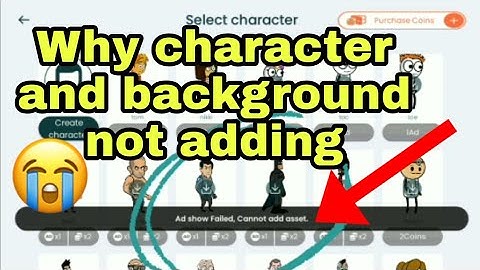 Why character and background is not adding in tweencraft app🥺 ( 2022 )