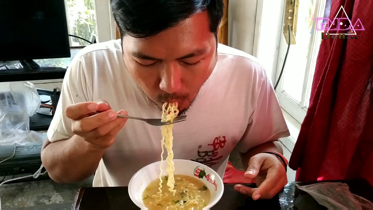 Enda Dollar Mukbang Channel : Makan Mie Instan 4K