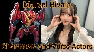 Characters and Voice Actors - Marvel Rivals