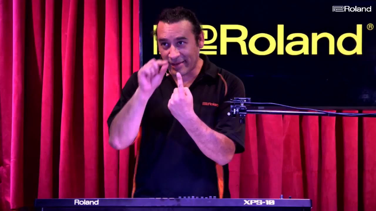 Workshop ROLAND XPS-10 con Cesar Guzman, En Vivo!!