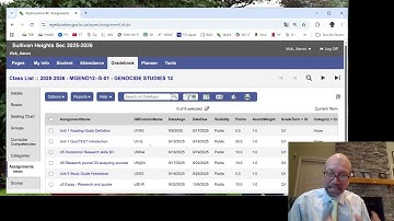 MyEdBC Grades Book import assignments guide video