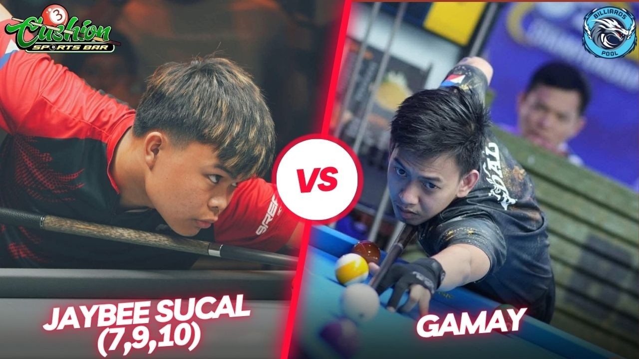 🔴BILLIARDS | JAYBEE SUCAL (7,9,10) VS GAMAY | RACE 15