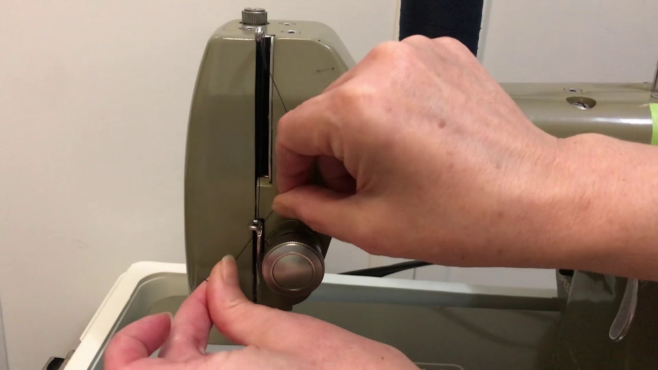 Necchi BU Mira Часть 2 - Заправка верхней нити