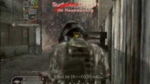 Sometimes CoD4 Fails This Whole Game Was Spawn Killing
